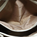 BURBERRY Nova Check Shoulder Bag Nylon Beige Silver Auth BA2878-18