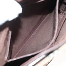 BURBERRY Nova Check Tote Bag Canvas Beige Silver Auth BA2880-12