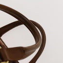 Burberrys Nova Check Boston Bag Canvas Beige Gold Auth BA2882-8