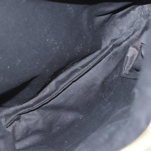 BOTTEGA VENETA Shoulder Bag Canvas Beige Auth BA2883