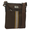 BURBERRY Black label Shoulder Bag Canvas Brown Auth BA2884-1