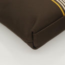 BURBERRY Black label Shoulder Bag Canvas Brown Auth BA2884-10