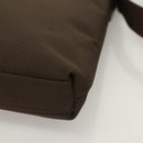 BURBERRY Black label Shoulder Bag Canvas Brown Auth BA2884-11