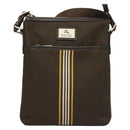 BURBERRY Black label Shoulder Bag Canvas Brown Auth BA2884-2