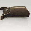 BURBERRY Black label Shoulder Bag Canvas Brown Auth BA2884-5