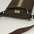 BURBERRY Black label Shoulder Bag Canvas Brown Auth BA2884-6