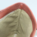 Salvatore Ferragamo Gancini Tote Bag Canvas Brown Silver Auth BA2887-18