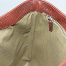 Salvatore Ferragamo Gancini Tote Bag Canvas Brown Silver Auth BA2887-19