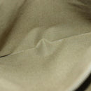 Salvatore Ferragamo Gancini Tote Bag Canvas Brown Silver Auth BA2887-21