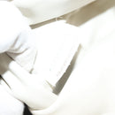 BOTTEGA VENETA MAXI INTRECCIATO Clutch Bag Leather Silver White Auth BA2892-20