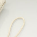 BOTTEGA VENETA MAXI INTRECCIATO Clutch Bag Leather Silver White Auth BA2892-8