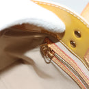 LOUIS VUITTON Monogram Vernis Reade PM Hand Bag Beige M91334 LV Auth BA2895-20