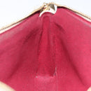 LOUIS VUITTON Multicolor Pochette Accessoires Pouch White M92649 Auth BA2896-17