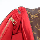 LOUIS VUITTON Monogram Sun Placide Shoulder Bag Red M43713 LV Auth BA2903M-22
