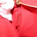LOUIS VUITTON Monogram Sun Placide Shoulder Bag Red M43713 LV Auth BA2903M-11