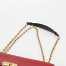 LOUIS VUITTON Monogram Sun Placide Shoulder Bag Red M43713 LV Auth BA2903A-8