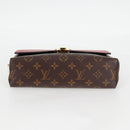LOUIS VUITTON Monogram Sun Placide Shoulder Bag Red M43713 LV Auth BA2903M-5