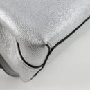 LOUIS VUITTON Chain Very Shoulder Bag Leather Silver M43201 LV Auth BA2904M-15