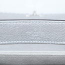 LOUIS VUITTON Chain Very Shoulder Bag Leather Silver M43201 LV Auth BA2904M-20