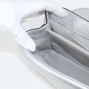 LOUIS VUITTON Chain Very Shoulder Bag Leather Silver M43201 LV Auth BA2904M-22