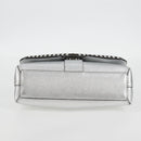 LOUIS VUITTON Chain Very Shoulder Bag Leather Silver M43201 LV Auth BA2904M-5