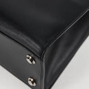 LOUIS VUITTON City Steamer MM Bag Calf leather Black Gray M42435 LV Auth BA2906A-14