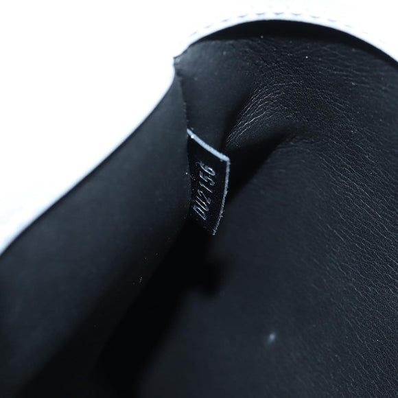 LOUIS VUITTON City Steamer MM Bag Calf leather Black Gray M42435 LV Auth BA2906A