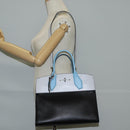 LOUIS VUITTON City Steamer MM Bag Calf leather Black Gray M42435 LV Auth BA2906V-23