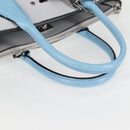 LOUIS VUITTON City Steamer MM Bag Calf leather Black Gray M42435 LV Auth BA2906A-7