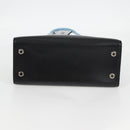 LOUIS VUITTON City Steamer MM Bag Calf leather Black Gray M42435 LV Auth BA2906V-5