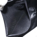 BALLY Chain Shoulder Bag Leather White Gold Auth BA2907-20