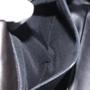 BALLY Hand Bag Leather Black Gold Auth BA2909-20