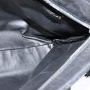 BALLY Tote Bag Leather Black Gold Auth BA2910-17