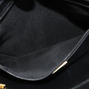 BALLY Tote Bag Leather Black Gold Auth BA2910-19