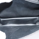 BALLY Shoulder Bag Leather Black Gold Auth BA2914-17