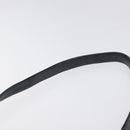 Christian Dior Trotter Canvas Shoulder Bag Navy Gold Auth BA2915-8