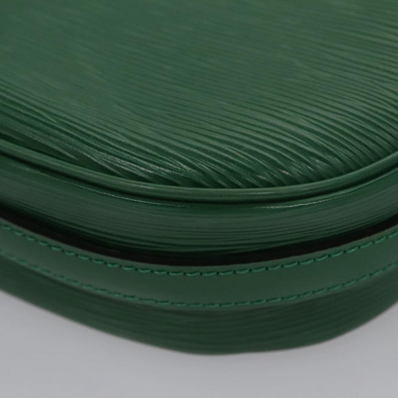 LOUIS VUITTON Epi Jeune Fille MM Shoulder Bag Green M52154 LV Auth BA292V