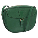 LOUIS VUITTON Epi Jeune Fille MM Shoulder Bag Green M52154 LV Auth BA292V-1