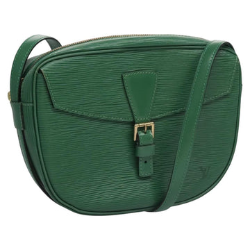 LOUIS VUITTON Epi Jeune Fille MM Shoulder Bag Green M52154 LV Auth BA292V