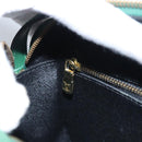 LOUIS VUITTON Epi Jeune Fille MM Shoulder Bag Green M52154 LV Auth BA292V-22