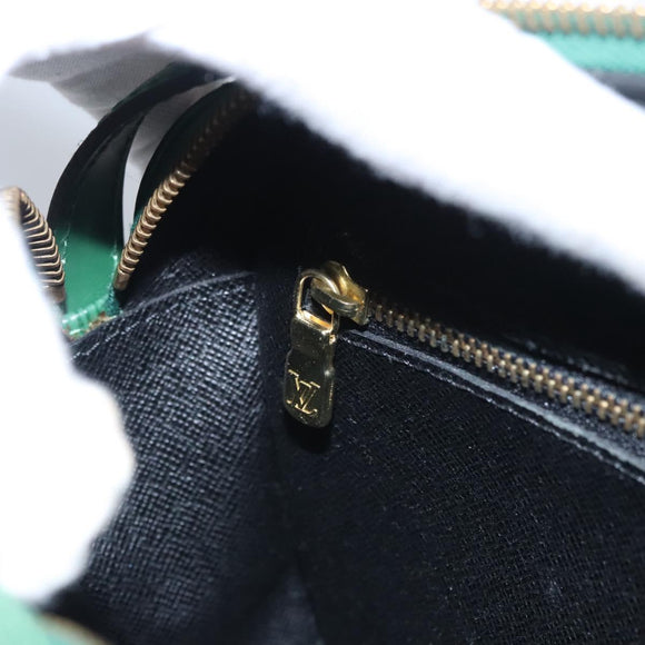 LOUIS VUITTON Epi Jeune Fille MM Shoulder Bag Green M52154 LV Auth BA292V