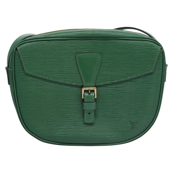 LOUIS VUITTON Epi Jeune Fille MM Shoulder Bag Green M52154 LV Auth BA292V