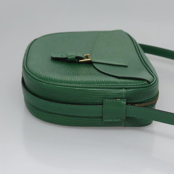 LOUIS VUITTON Epi Jeune Fille MM Shoulder Bag Green M52154 LV Auth BA292V