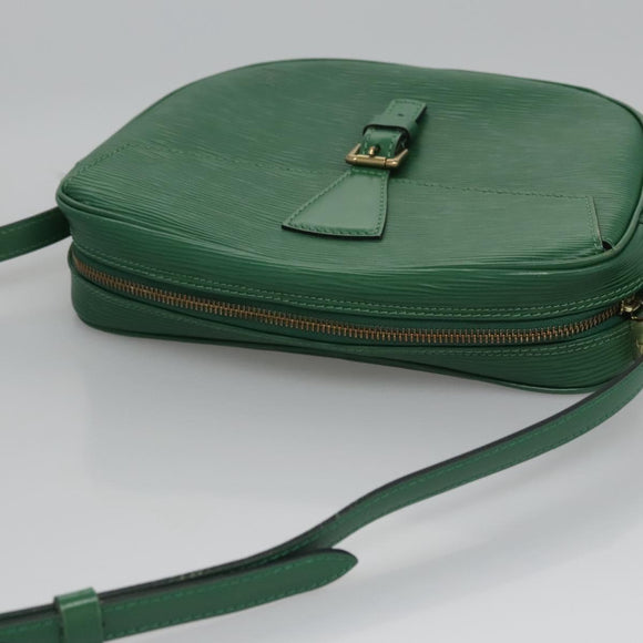 LOUIS VUITTON Epi Jeune Fille MM Shoulder Bag Green M52154 LV Auth BA292V