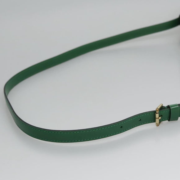 LOUIS VUITTON Epi Jeune Fille MM Shoulder Bag Green M52154 LV Auth BA292V