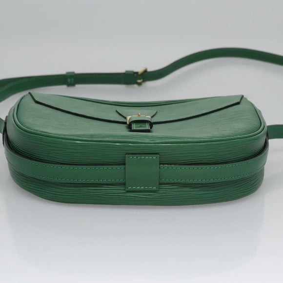 LOUIS VUITTON Epi Jeune Fille MM Shoulder Bag Green M52154 LV Auth BA292V
