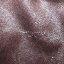 CELINE Macadam Canvas Shoulder Bag PVC Beige Gold Auth BA2920-22