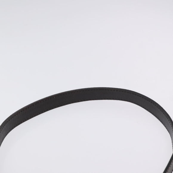 BURBERRY Nova Check Shoulder Bag PVC Beige Gold Auth BA2923