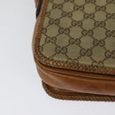 GUCCI GG Canvas Shoulder Bag Beige Gold 257024 Auth BA2928-15