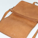 GUCCI GG Canvas Shoulder Bag Beige Gold 257024 Auth BA2928-10